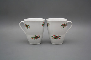 Mug 0,3l Verona Christmas holly BB