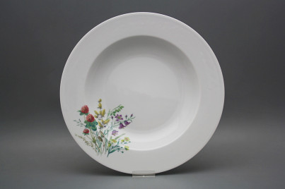 Deep round dish 31cm Nina Flowering meadow Pattern C HBB č.1