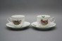 Tea cup 0,18l with saucer Ofelia Forest game ZL č.2