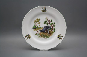 Flat plate 25cm Ofelia Black grouse GZL