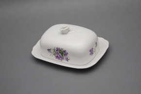 Butter dish small Rokoko Violets BB