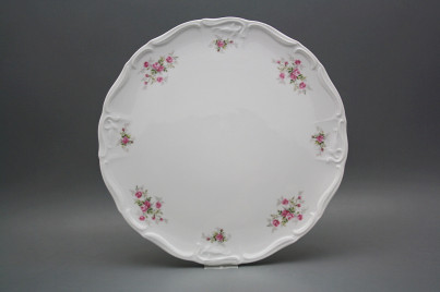 Cake dish 32cm Marie Louise Pink roses KBB č.1