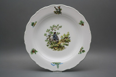 Flat round dish 31cm Verona Partridge FZL č.1