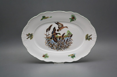 Oval dish 32cm Verona Mallard ducks FZL č.1