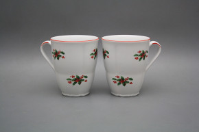 Mug 0,3l Verona Christmas holly CL