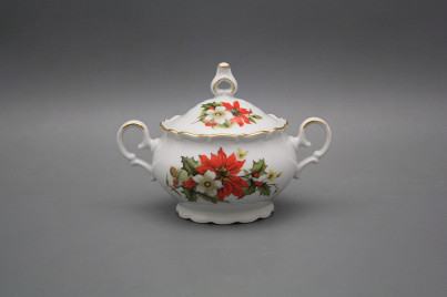 Sugar bowl 0,24l Ofelia Poinsettia GL č.1