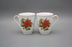 Mug 0,3l Verona Poinsettia CL