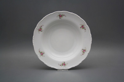 Deep plate 23cm Ofelia Pink roses S/S ABB č.1