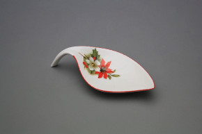 Tea bag dish Poinsettia CL