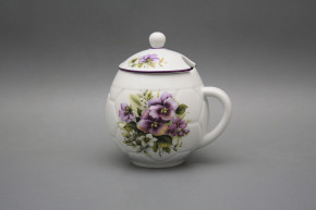 Mug for honey Pansy FL