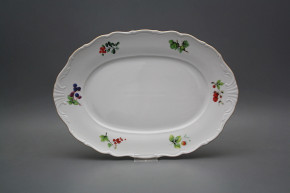 Oval dish 32cm Verona Forest berries AGL