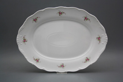 Oval dish 36cm Verona Pink roses ABB č.1