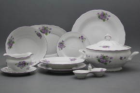 Dining set Verona/Ofelia Violets 26-piece CFL