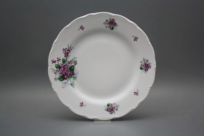 Flat plate 28cm Verona Sweet violets KBB č.1