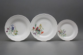 Plate set Verona Flowering meadow 18-piece HBB