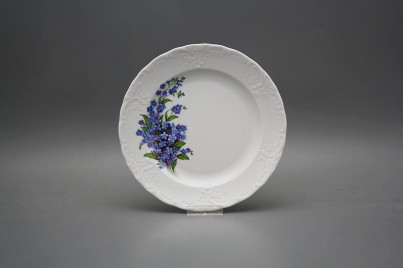 Dessert plate 19,5cm Opera Forget-me-not HBB č.1