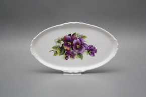 Tray Mini oval 20cm Pansy BB