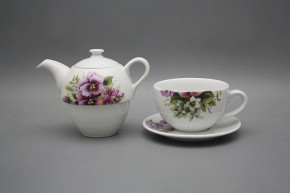 Tea set Duo Pansy BB