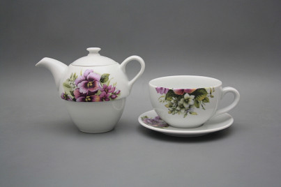 Tea set Duo Pansy BB č.1