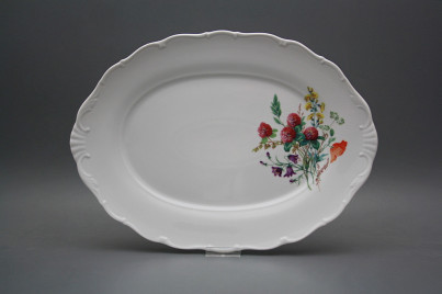 Oval dish 36cm Verona Flowering meadow Patterns A HBB č.1