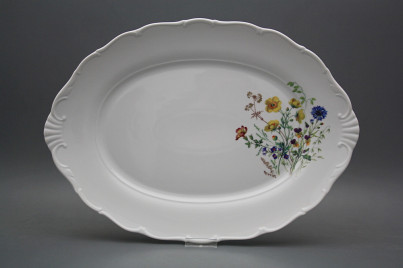 Oval dish 40cm Verona Flowering meadow Patterns B HBB č.1