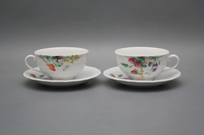 Cup low 0,18l with saucer Verona Flowering meadow Pattern A HBB č.1