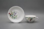 Cup low 0,18l with saucer Verona Flowering meadow Pattern C HBB č.2