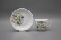 Cup high 0,18l with saucer Verona Flowering meadow Pattern B HBB č.2