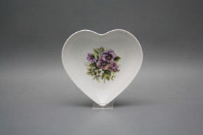 Dish heart Pansy BB