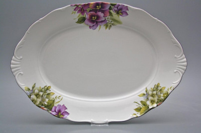 Oval dish 40cm Verona Pansy CFL č.1