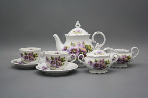 Tea set Ofelia Pansy 15-piece vBB