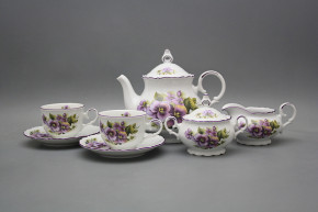 Tea set Ofelia Pansy 15-piece vFL