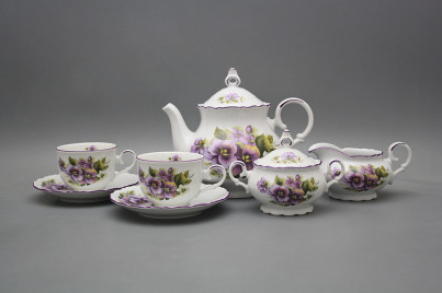 Tea set Ofelia Pansy 15-piece vFL č.1