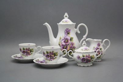 Coffee set Ofelia Pansy 15-piece vBB č.1