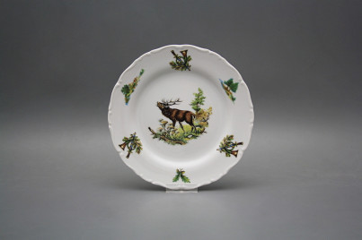 Dessert plate 19cm Ofelia Roaring deer FBB č.1