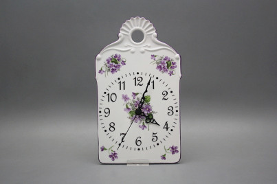 Cutting board clock Violets FL č.1