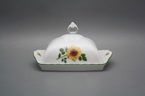 Butter dish square Verona Sunflowers ZL