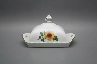 Butter dish square Verona Sunflowers ZL č.1