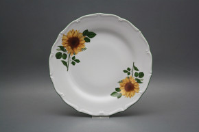 Flat plate 25cm Verona Sunflowers DZL