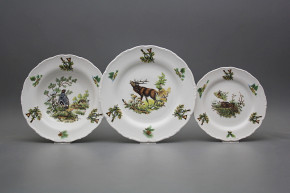 Plate set Ofelia Gamekeepers 12-piece FBB