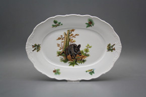 Oval dish 32cm Verona Wild boar FBB