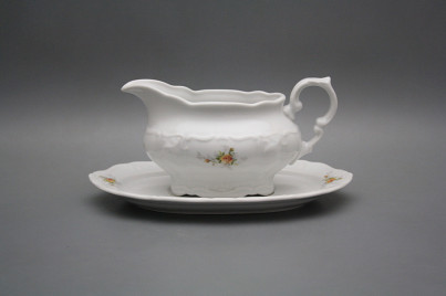 Sauceboat 0,4l with saucer Marie Louise Tea roses BB č.1