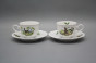 Tea cup 0,18l with saucer Ofelia Big game BB č.2