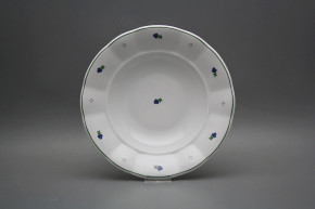 Deep plate 24cm Benedikt Retro Blue