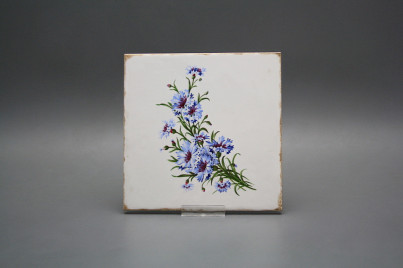 Tile Forli Blanco 15x15cm Cornflowers č.1