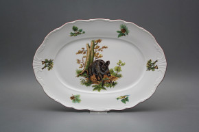 Oval dish 32cm Verona Wild boar FHL