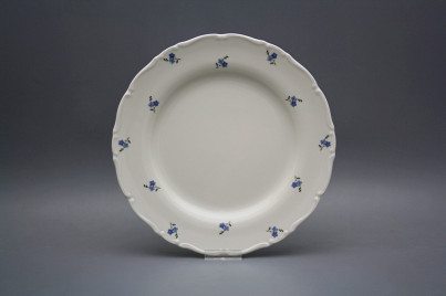 Flat plate 25cm Ofelia Ivory Forget-me-not Sprays ABB č.1