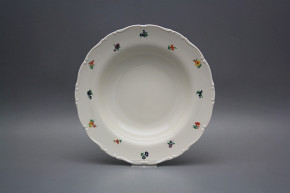 Deep plate 23cm Ofelia Ivory Sprays ABB