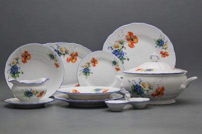 Dining set Verona/Ofelia Field flowers 26-piece CAL č.1