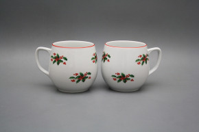 Mug Banak 0,3l Christmas holly CL